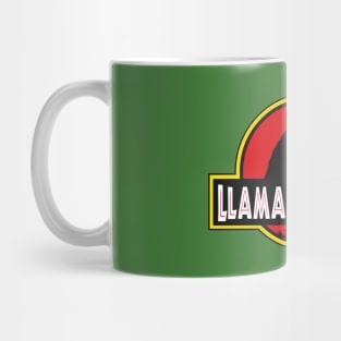 Llama Whisperer Dinosaurs Parody T-shirt Cute Gift Mug